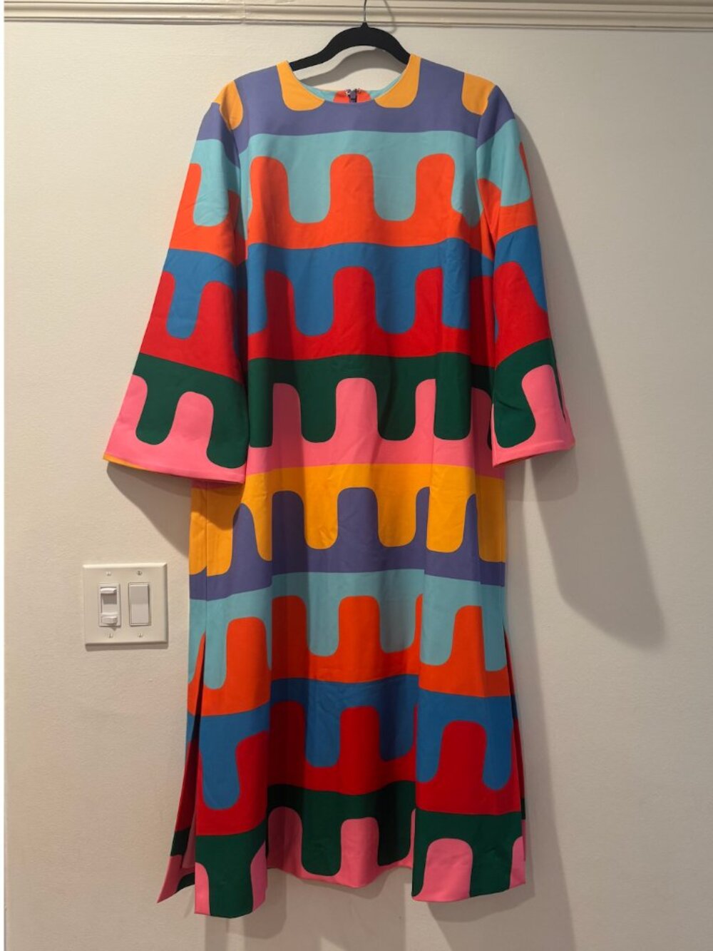 Tuckernuck x Atlantic-Pacific MULTICOLOR Del Mar Disco Hutton Dress - Picture 4 of 5